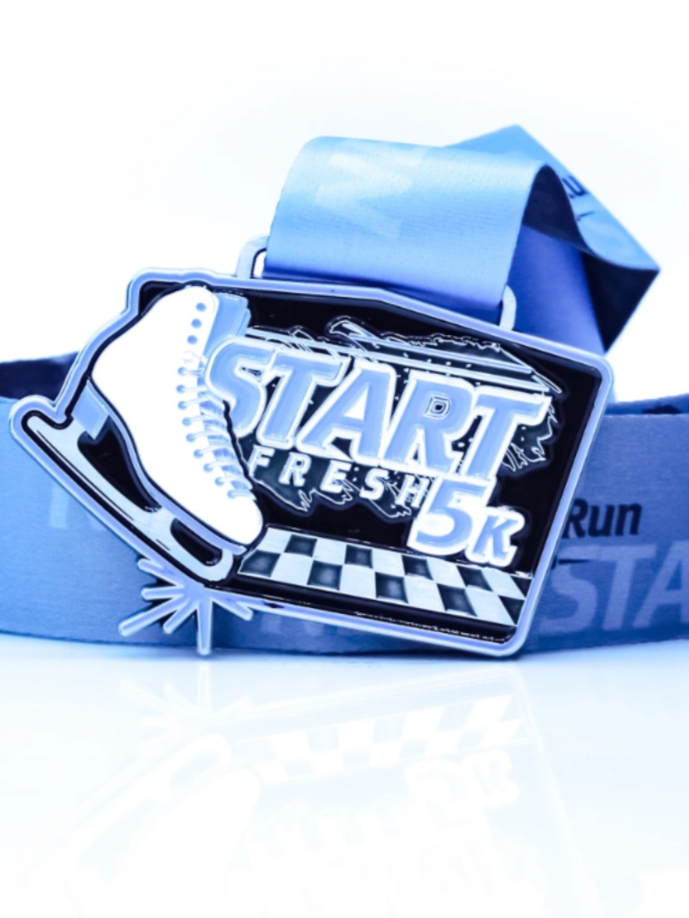 Fresh Start 5k Virtual challenge medal